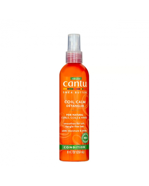 Cantu Shea Butter Coil Calm Detangler Spray Condicionador 237ml