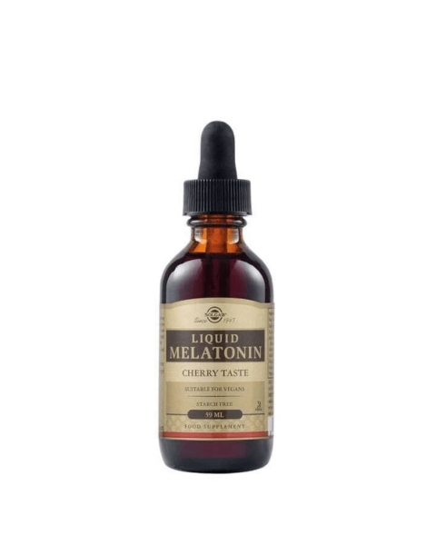 Solgar Melatonina Líquida Sabor Cereja 59ml